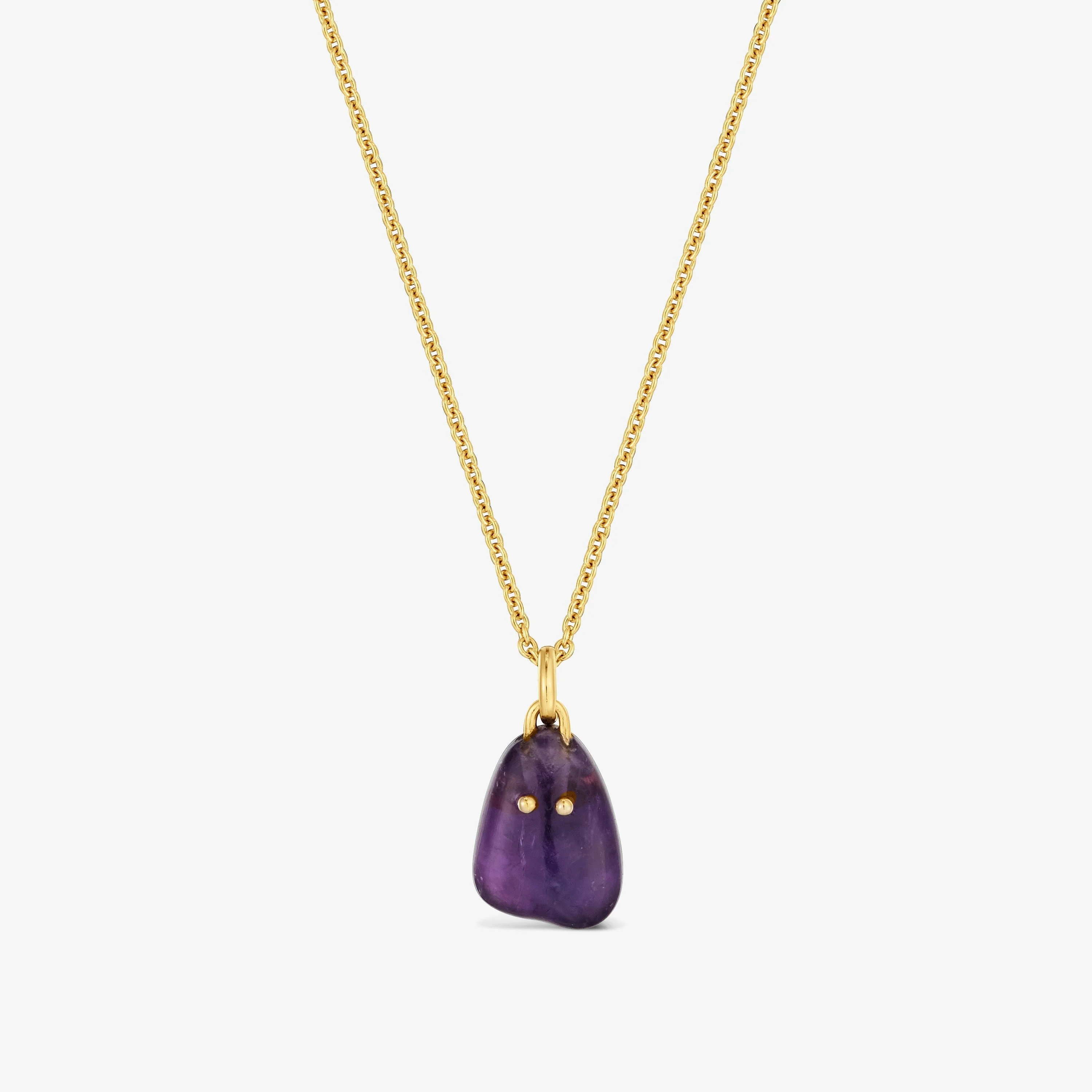 18kt gold vermeil and amethyst Necklace TOUS Boo - 1