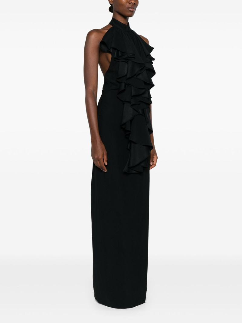 jabot-collar gown 3