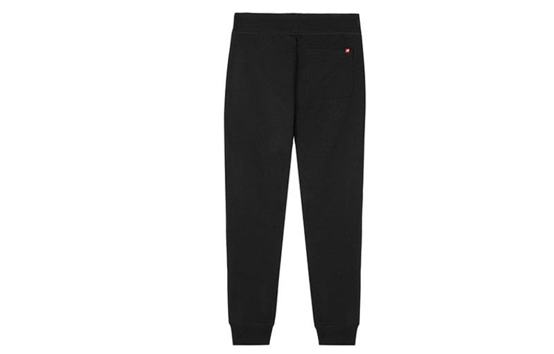 New Balance New Balance Essentials Stacked Logo Sweatpants 'Black White' AMP03558-BK outlook