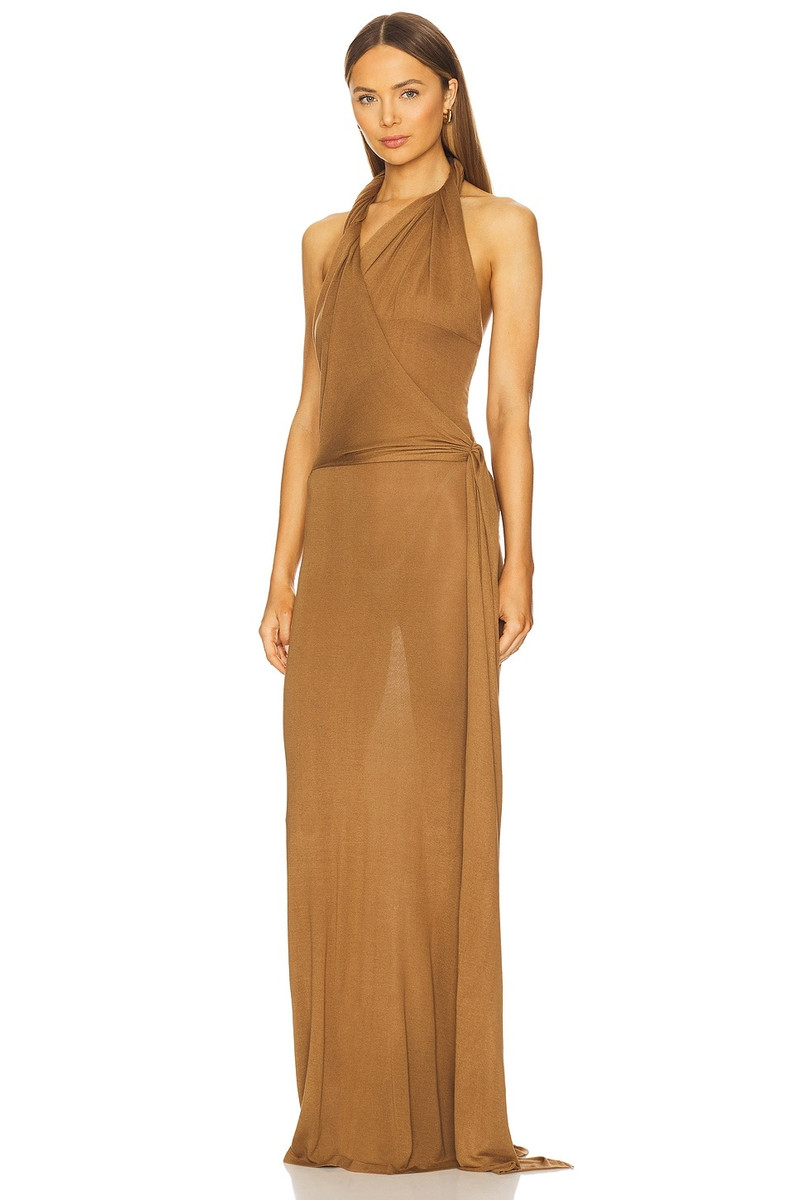 AYA MUSE Halter Maxi Dress outlook