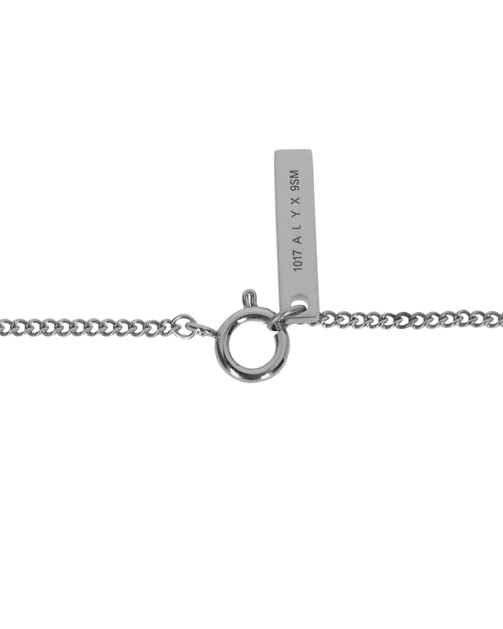 "A" HEART CHARM NECKLACE - 4