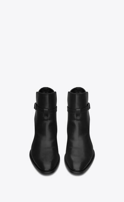 SAINT LAURENT wyatt jodhpur boots in smooth leather outlook