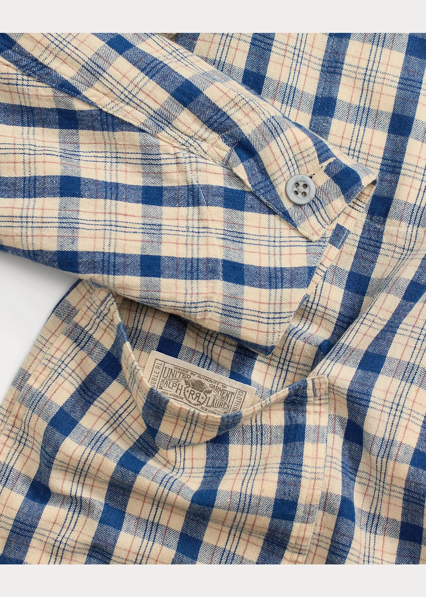 Indigo Plaid Twill Engineer Jacket - 4
