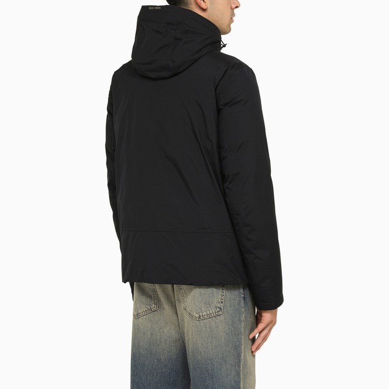 Herno Blue Padded Nylon Parka Men - 2