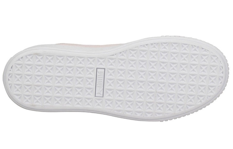 (WMNS) PUMA Basket Platform Rose Gold 366494-02 - 5