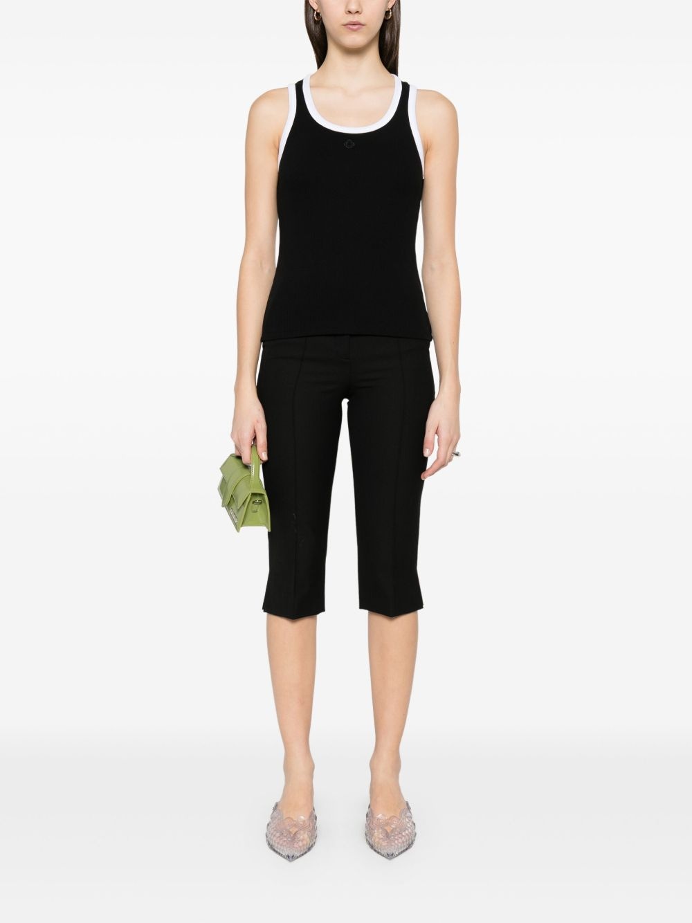 clover-motif tank top - 2