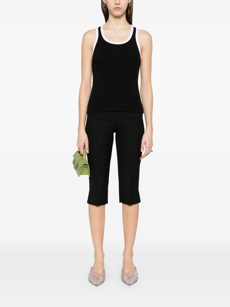 maje clover-motif tank top outlook