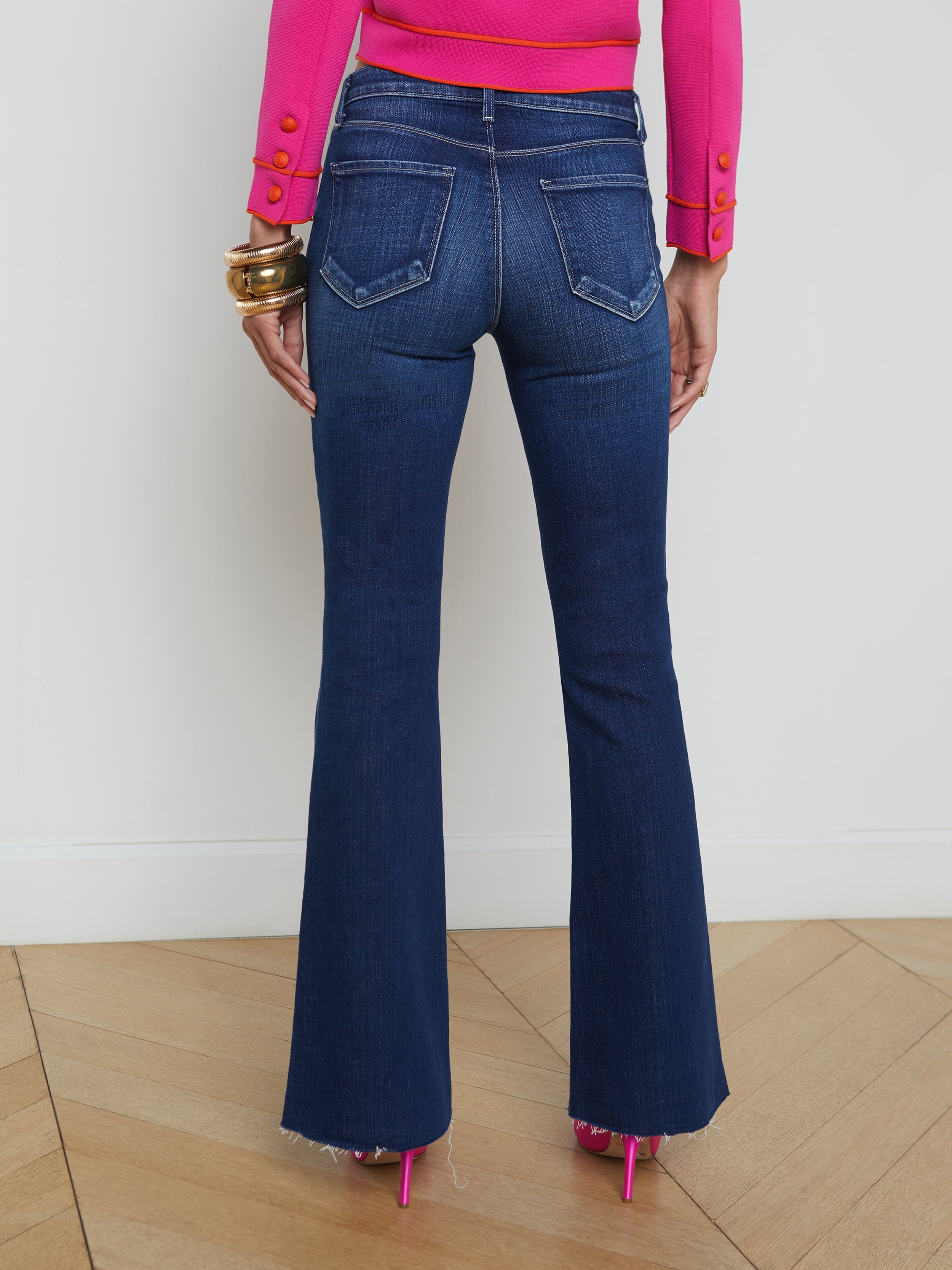 Sera Sneaker Flare Jean - 5