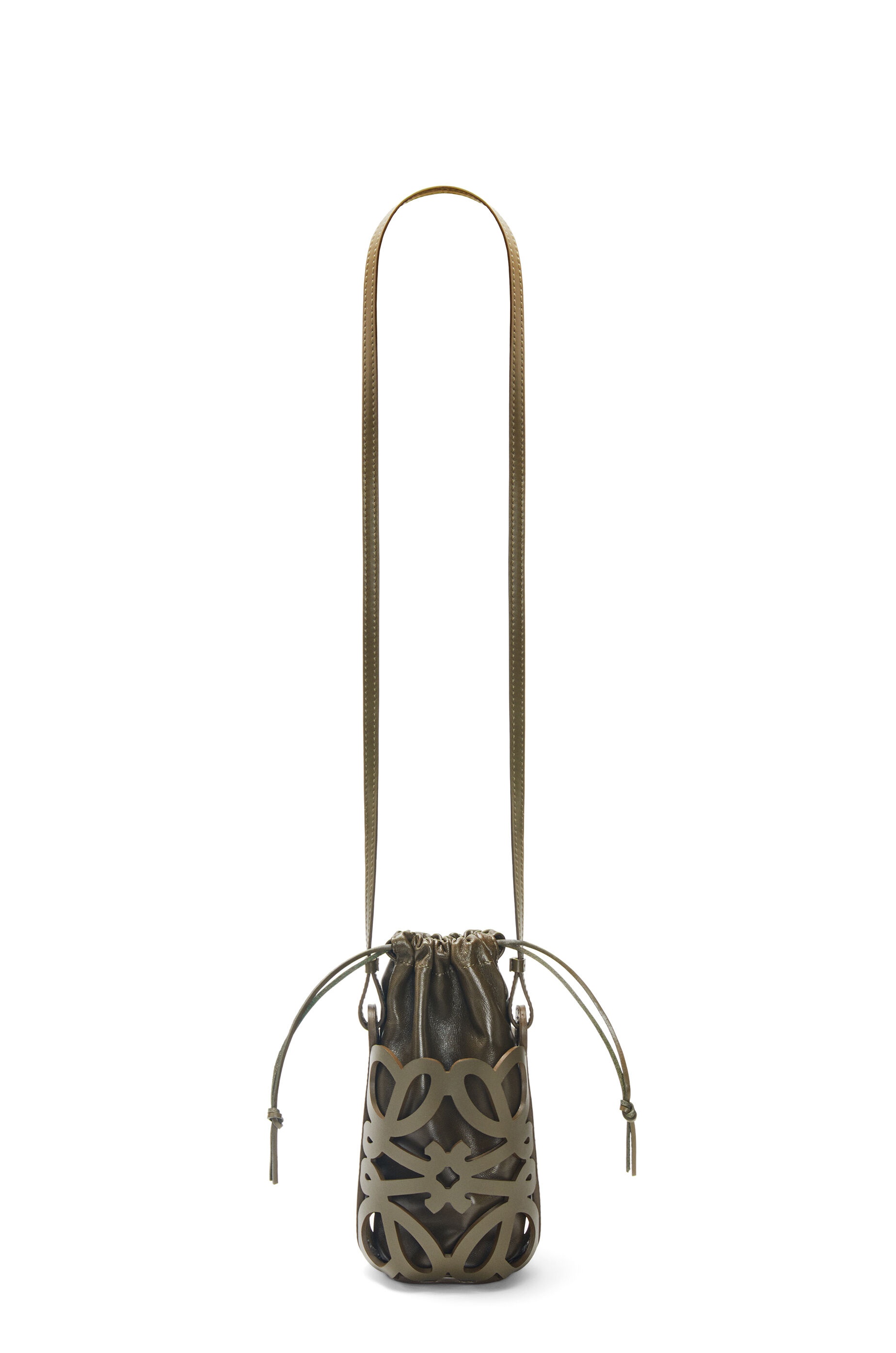 Anagram cut-out pocket in classic calfskin and nappa - 4