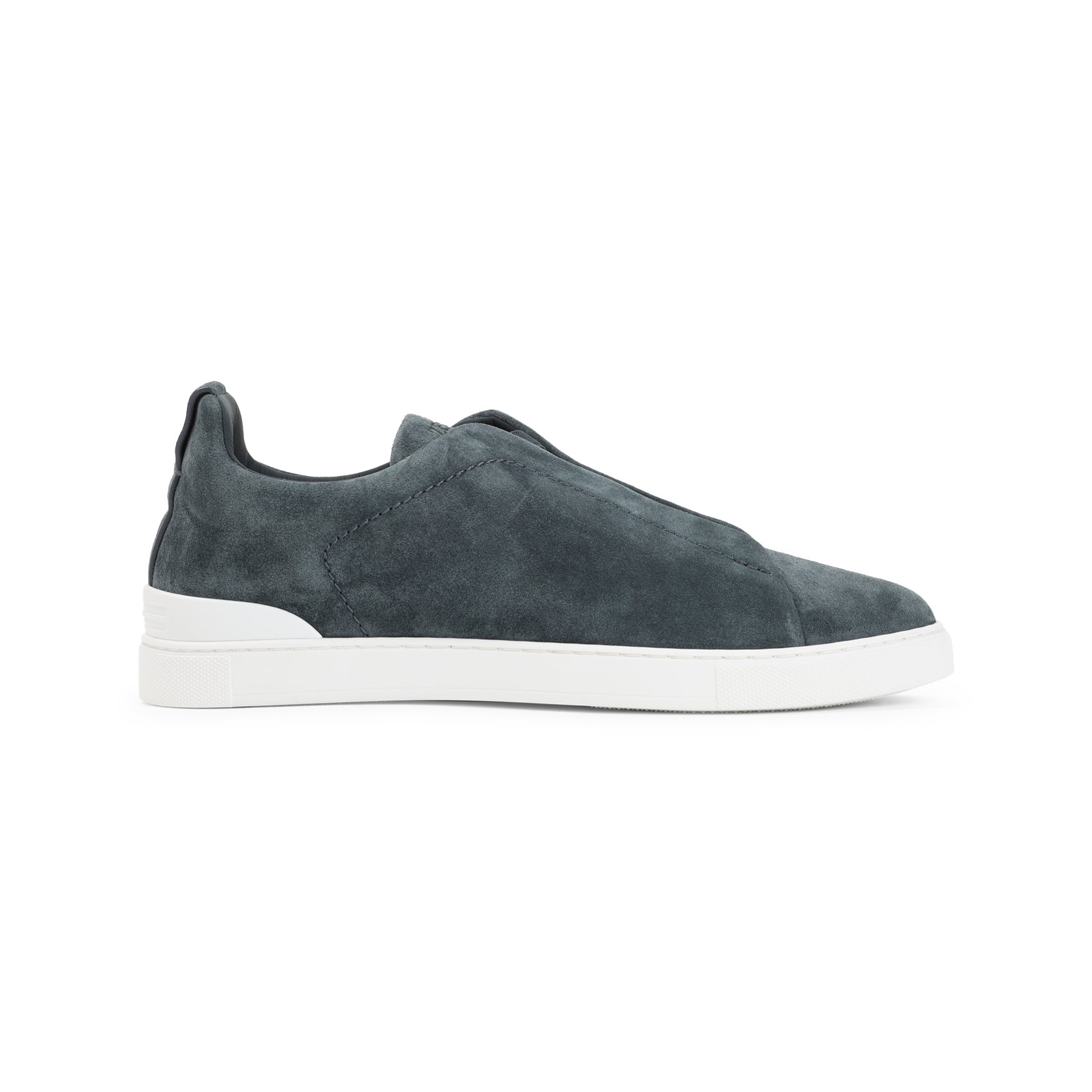 Zegna Suede Triple Stitch Low Top Sneakers Men - 1