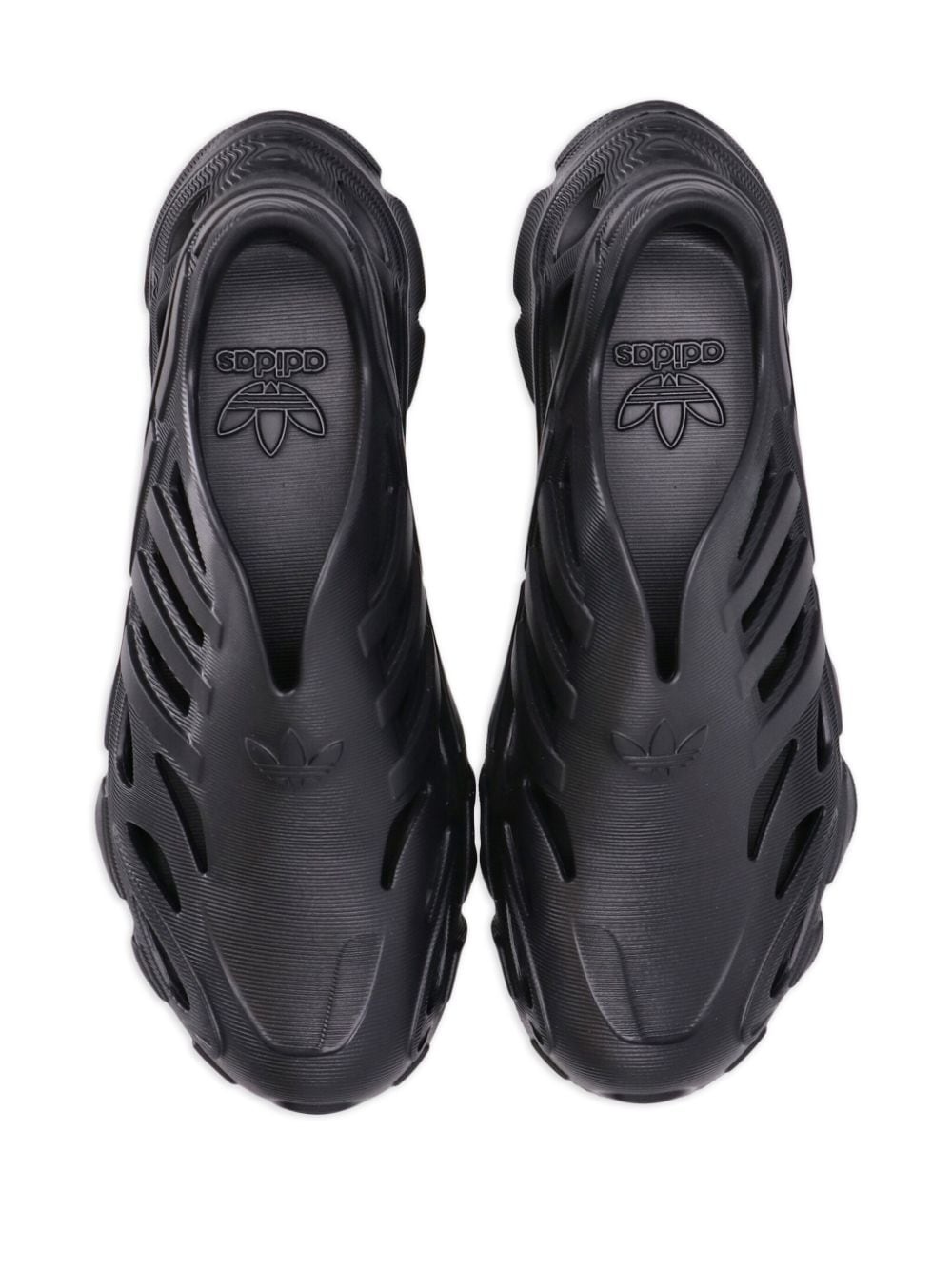 perforated-design slip-on sneakers - 4