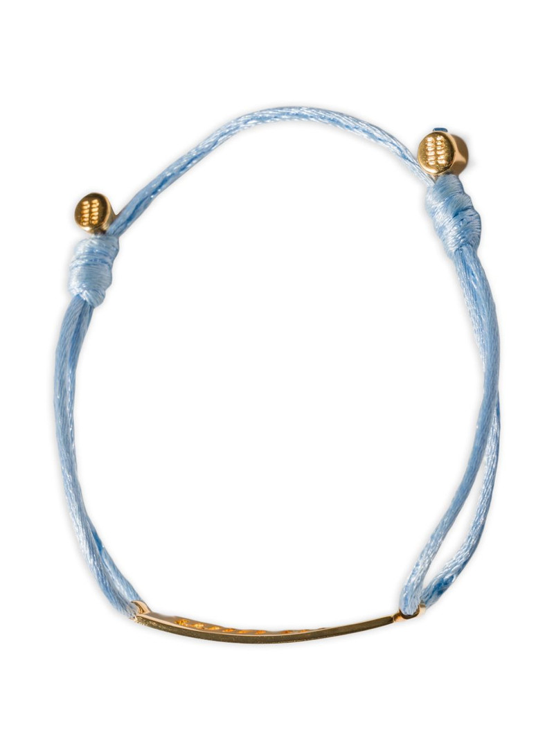 Miu Miu metal and cord bracelet outlook