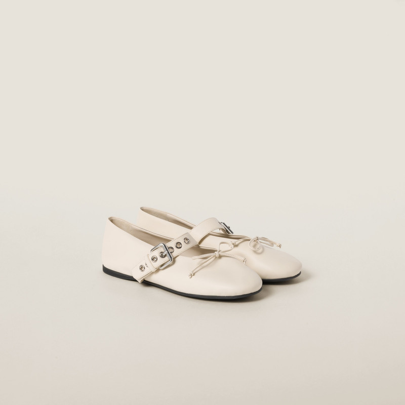 Leather ballerinas - 1