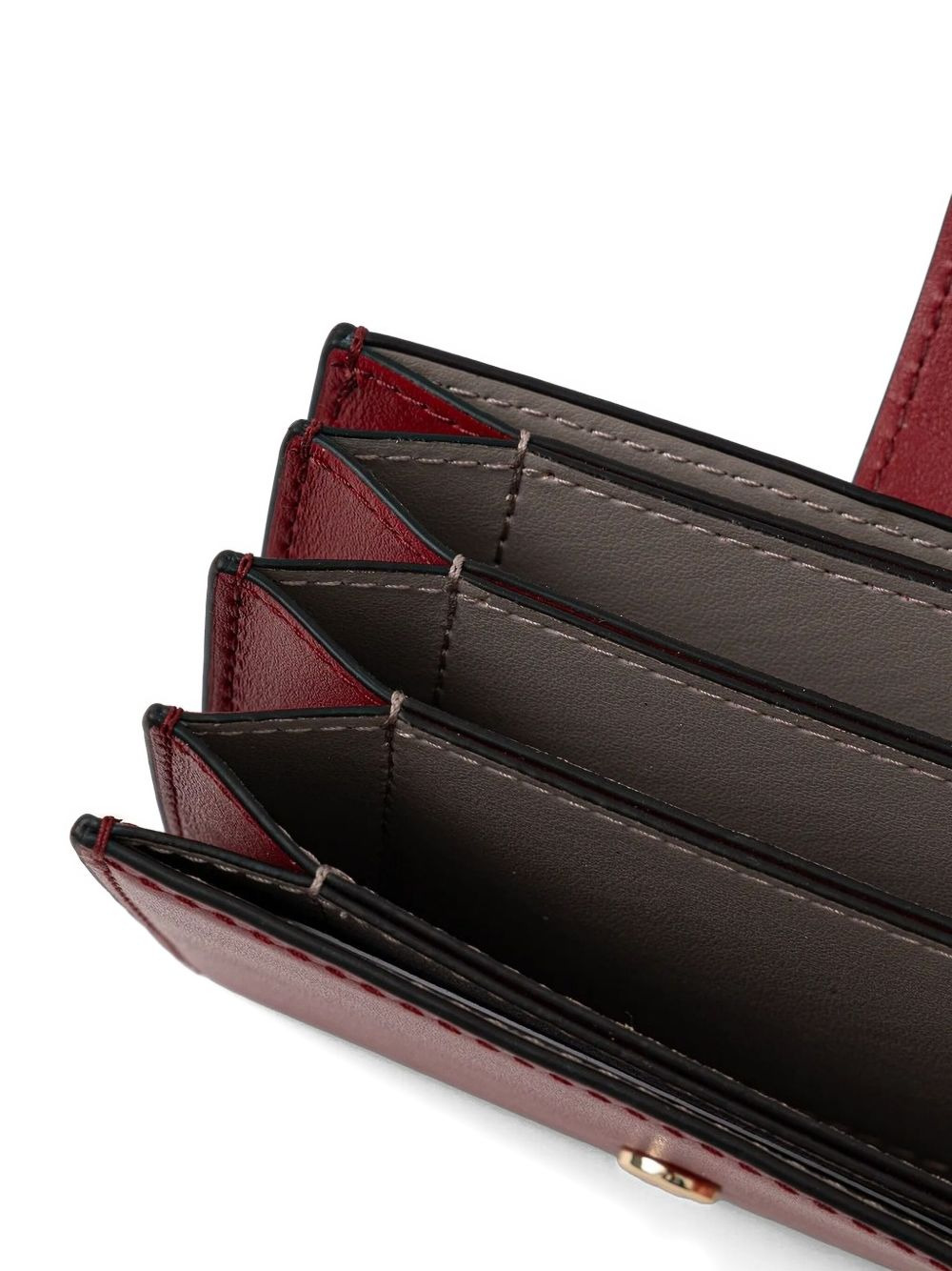 leather flap-closure cardholder - 4