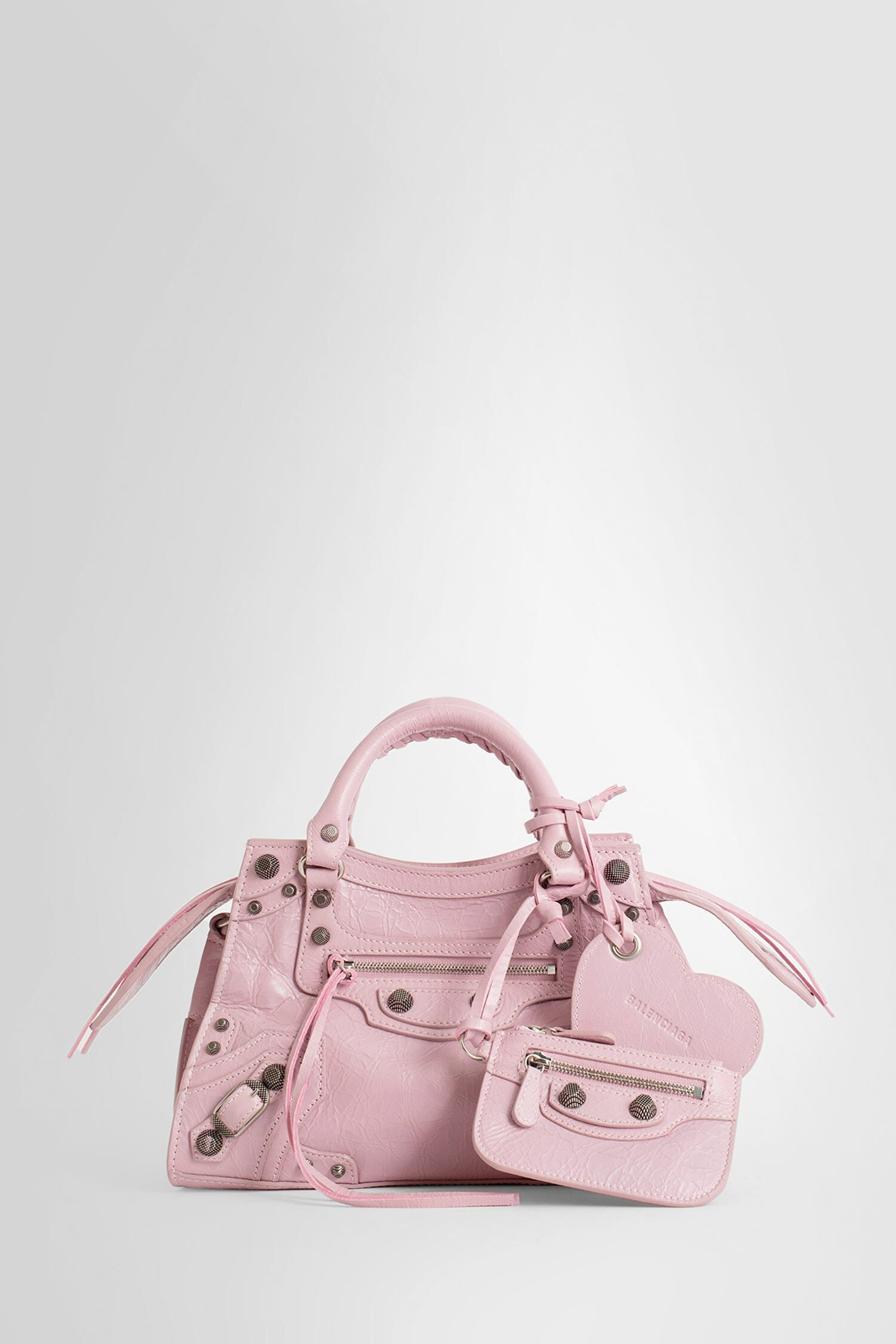 BALENCIAGA WOMAN PINK TOP HANDLE BAGS - 1