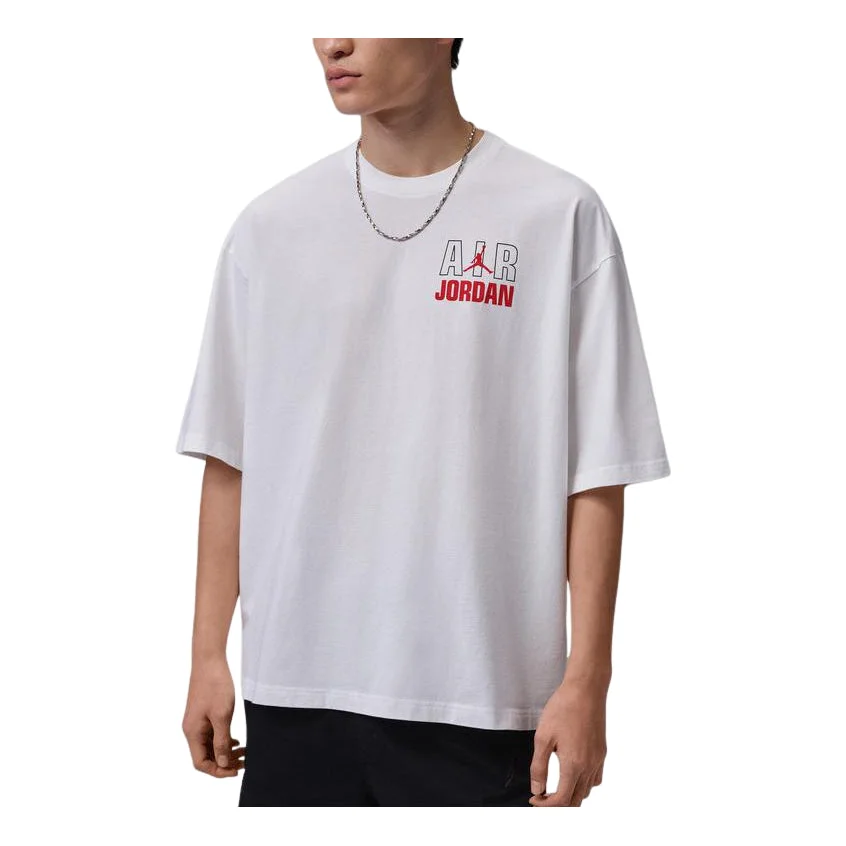 Air Jordan Flight T-Shirt Asia Sizing 'White' IF3117-100 - 1