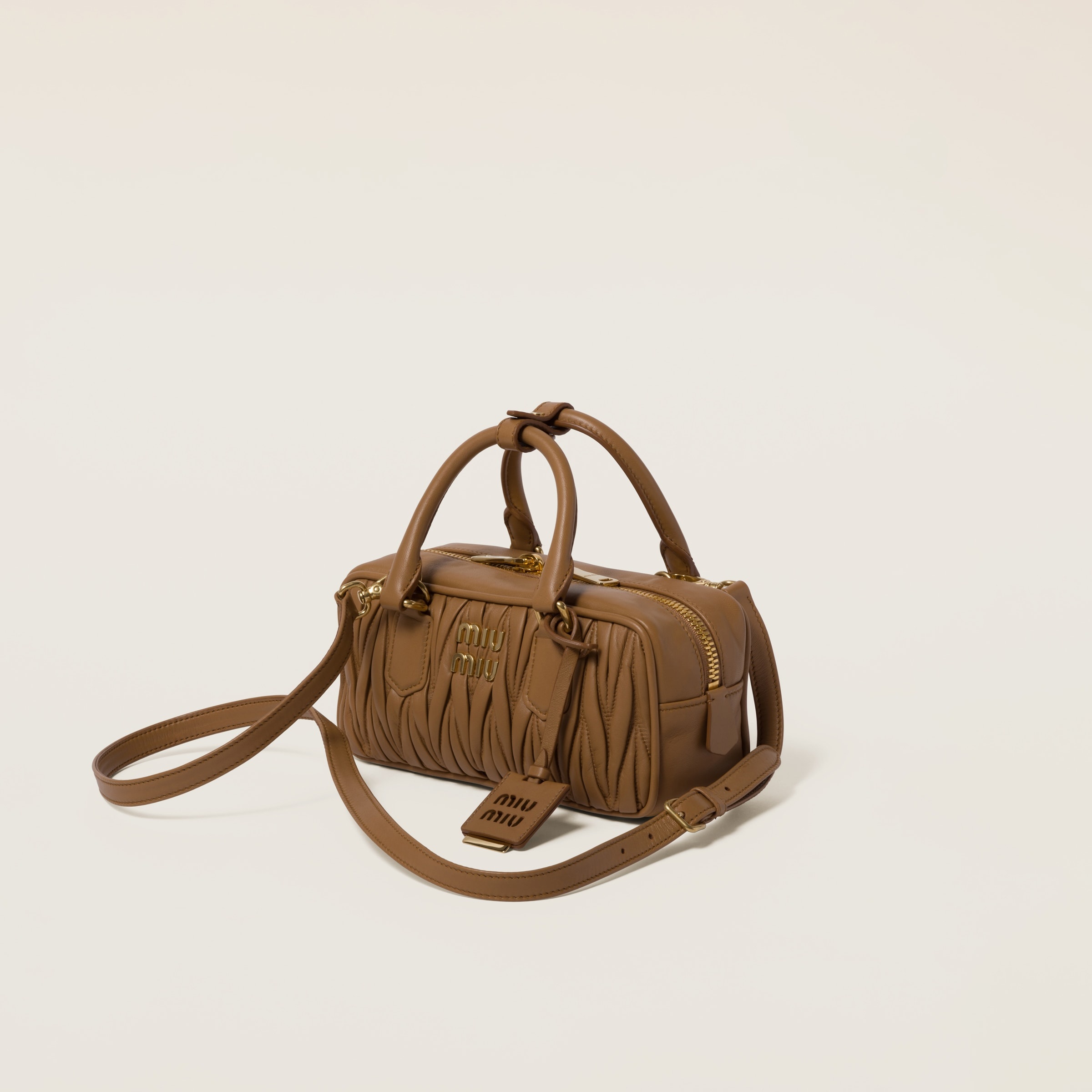 Arcadie matelassé nappa leather bag - 3