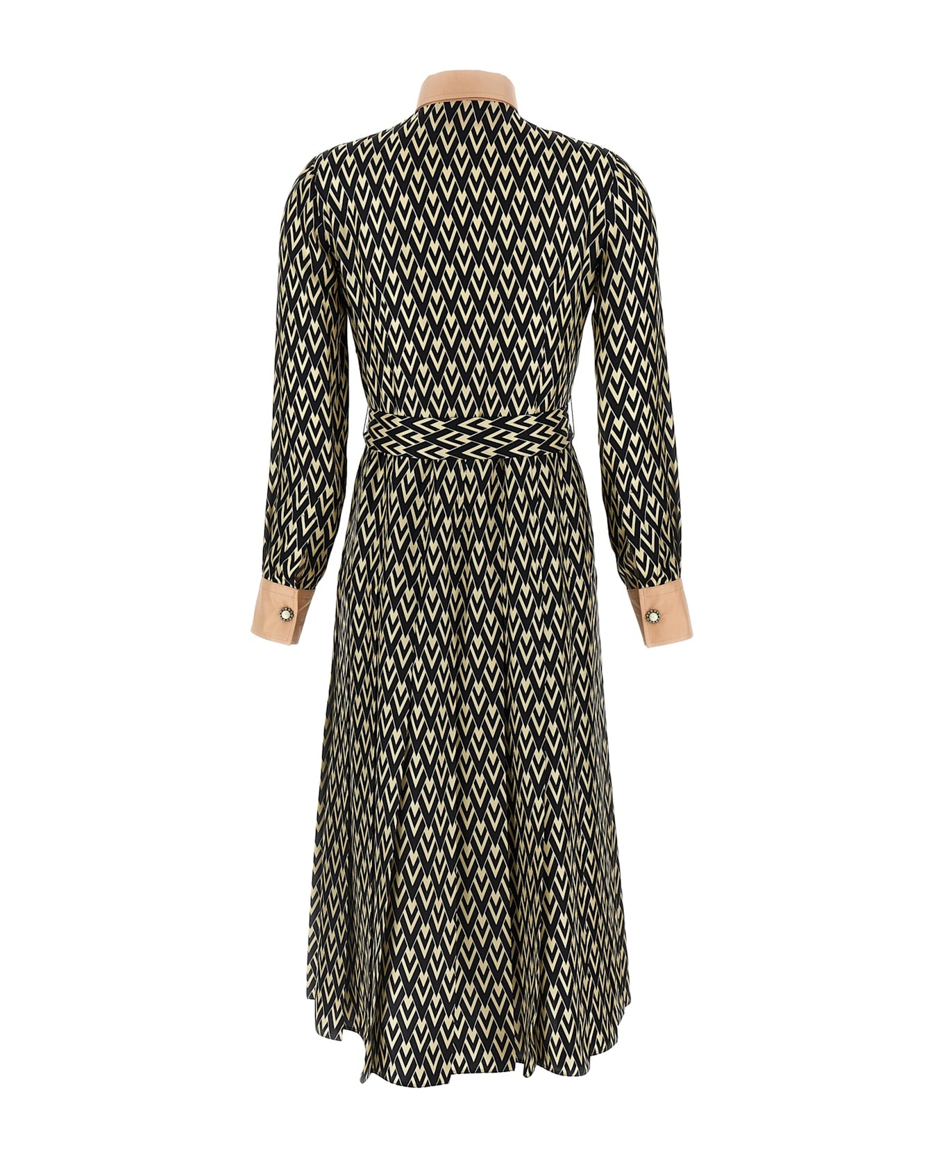 Valentino Garavani 'toute La V' Midi Dress - 2