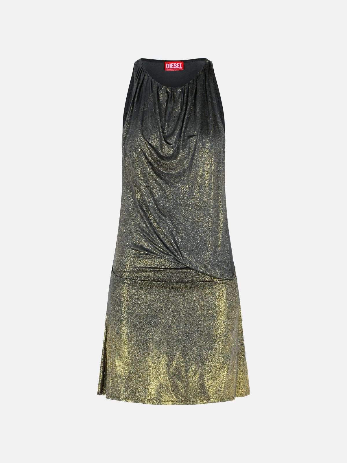GRAPHITE ACETATE BLEND DRESS - 1