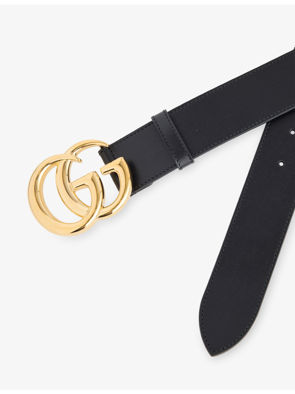 Double G Leather Belt - 2