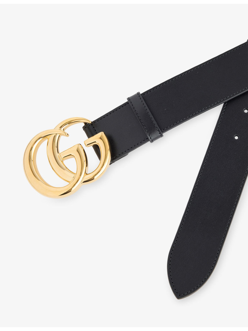 GUCCI Double G Leather Belt outlook