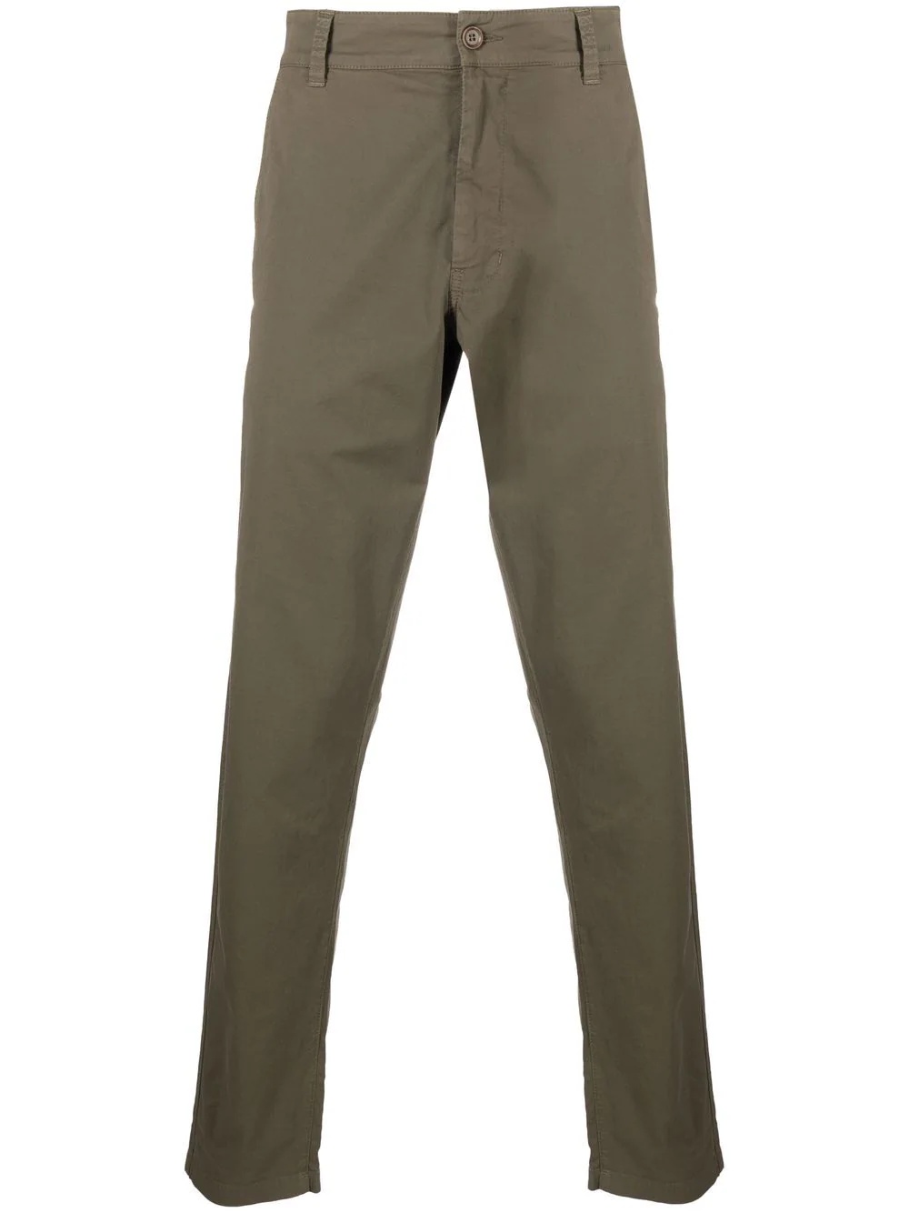 slim-cut chino trousers - 1