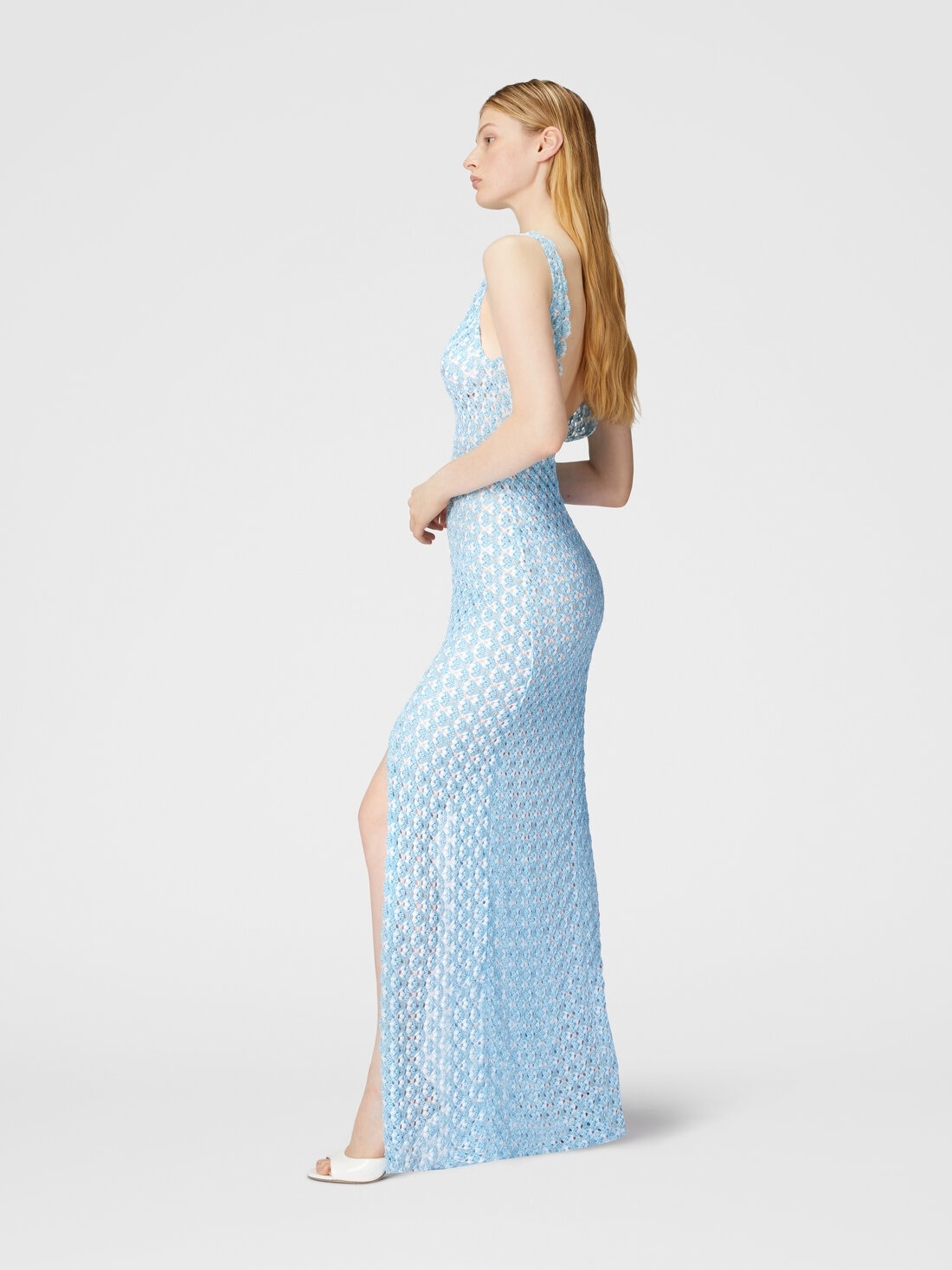 Long cover-up with open back - 4