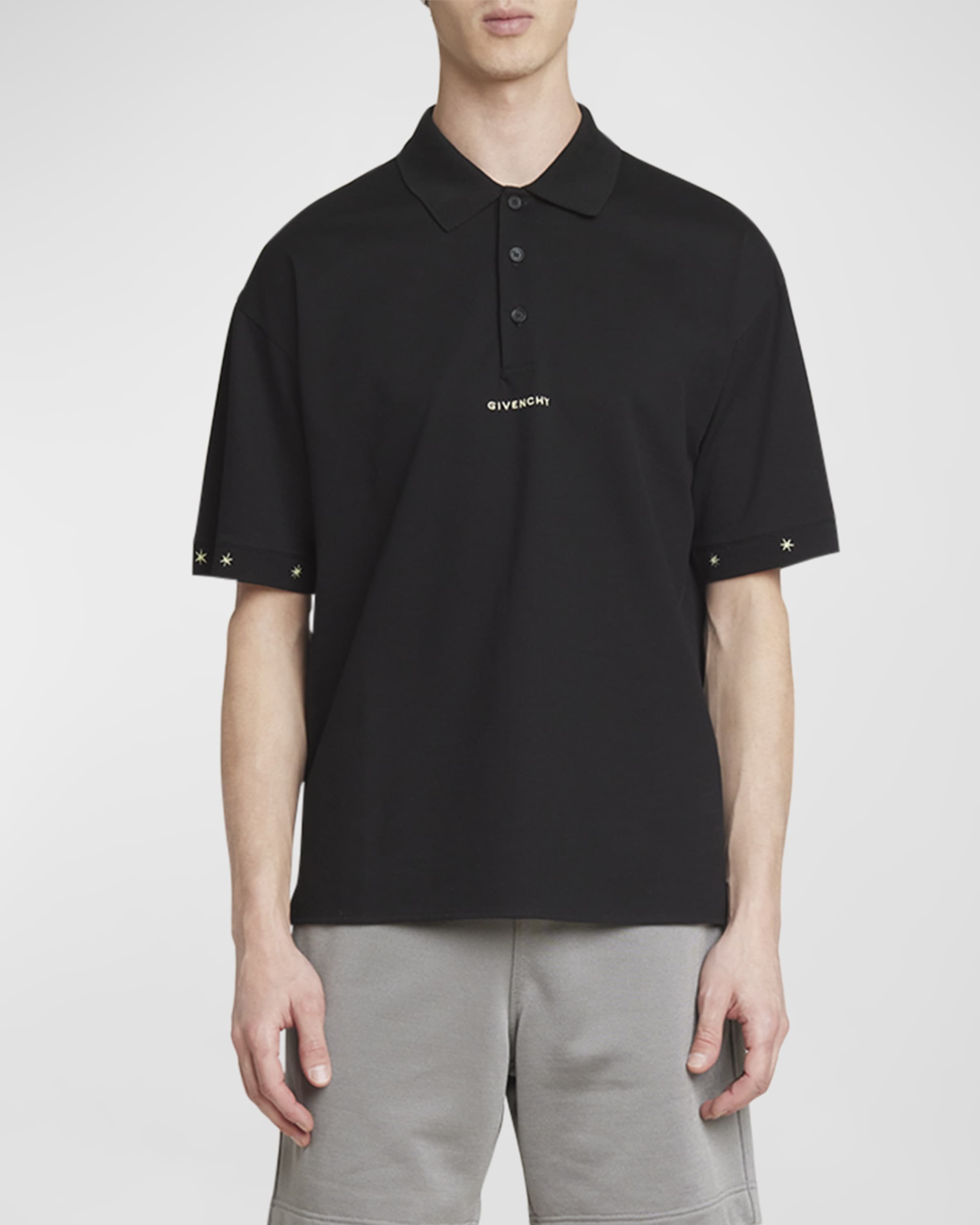 Men's Embroidered Polo Shirt - 2