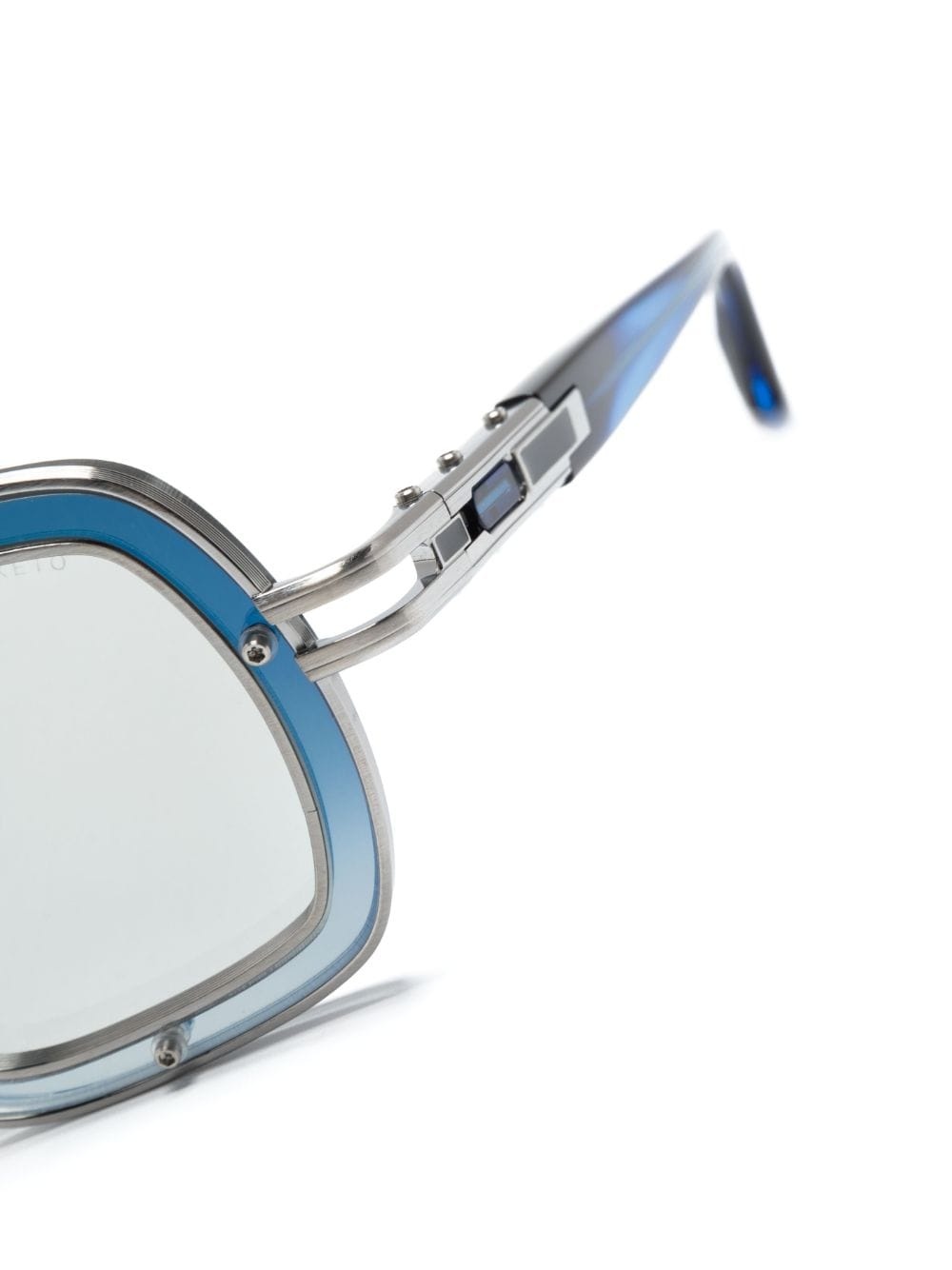 round-frame tinted sunglasses - 3