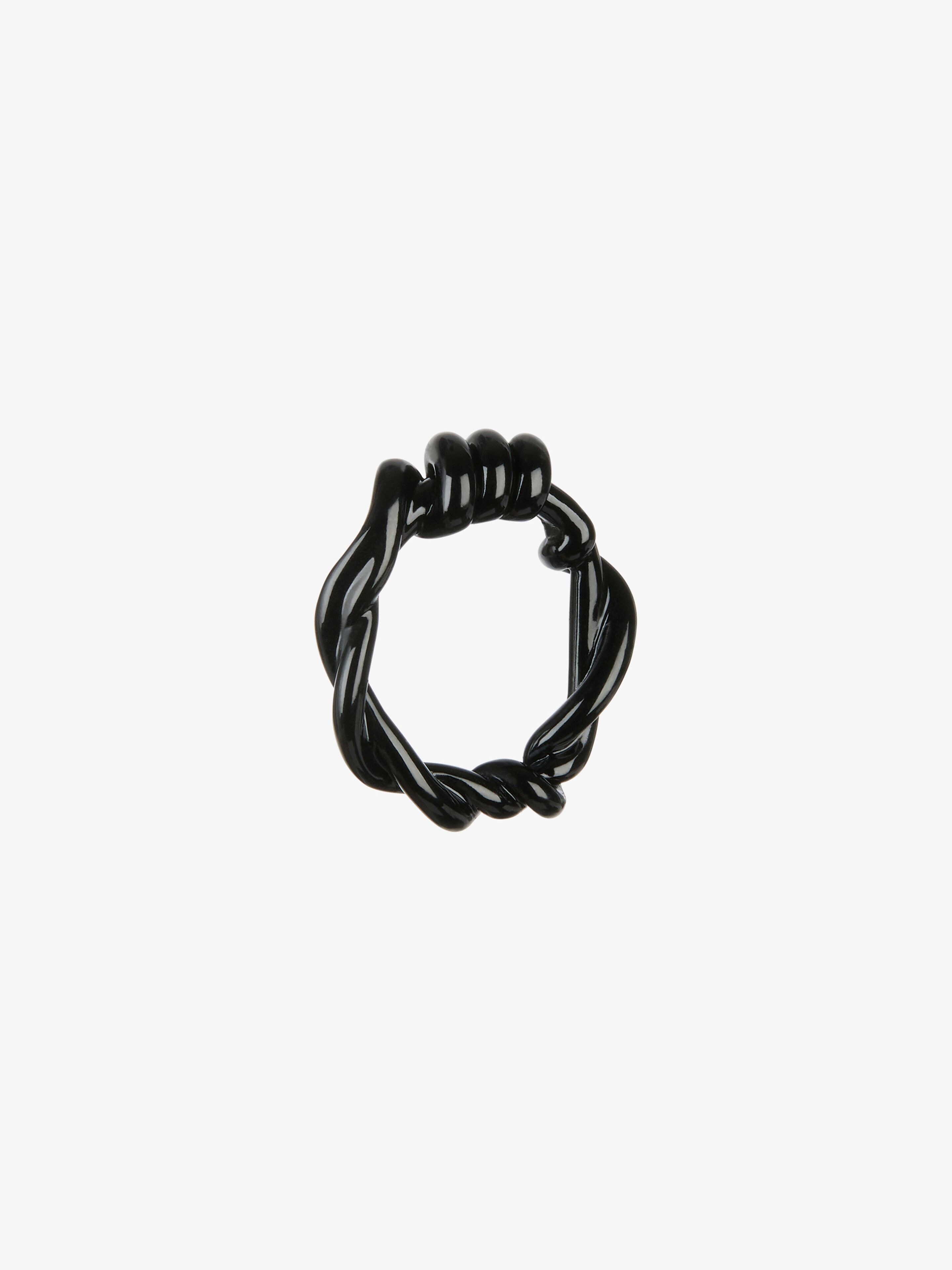 TWISTED RING IN ENAMEL - 4