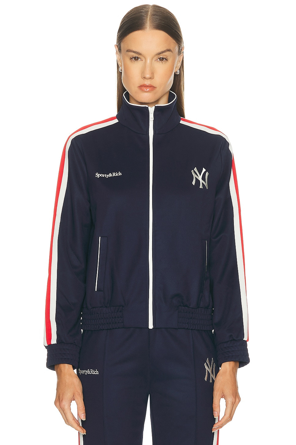X NY Yankees Serif Track Jacket - 2