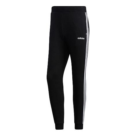 adidas neo M ESNTL 3S TP Bundle Feet Casual Sports Long Pants Black GJ8907 - 2