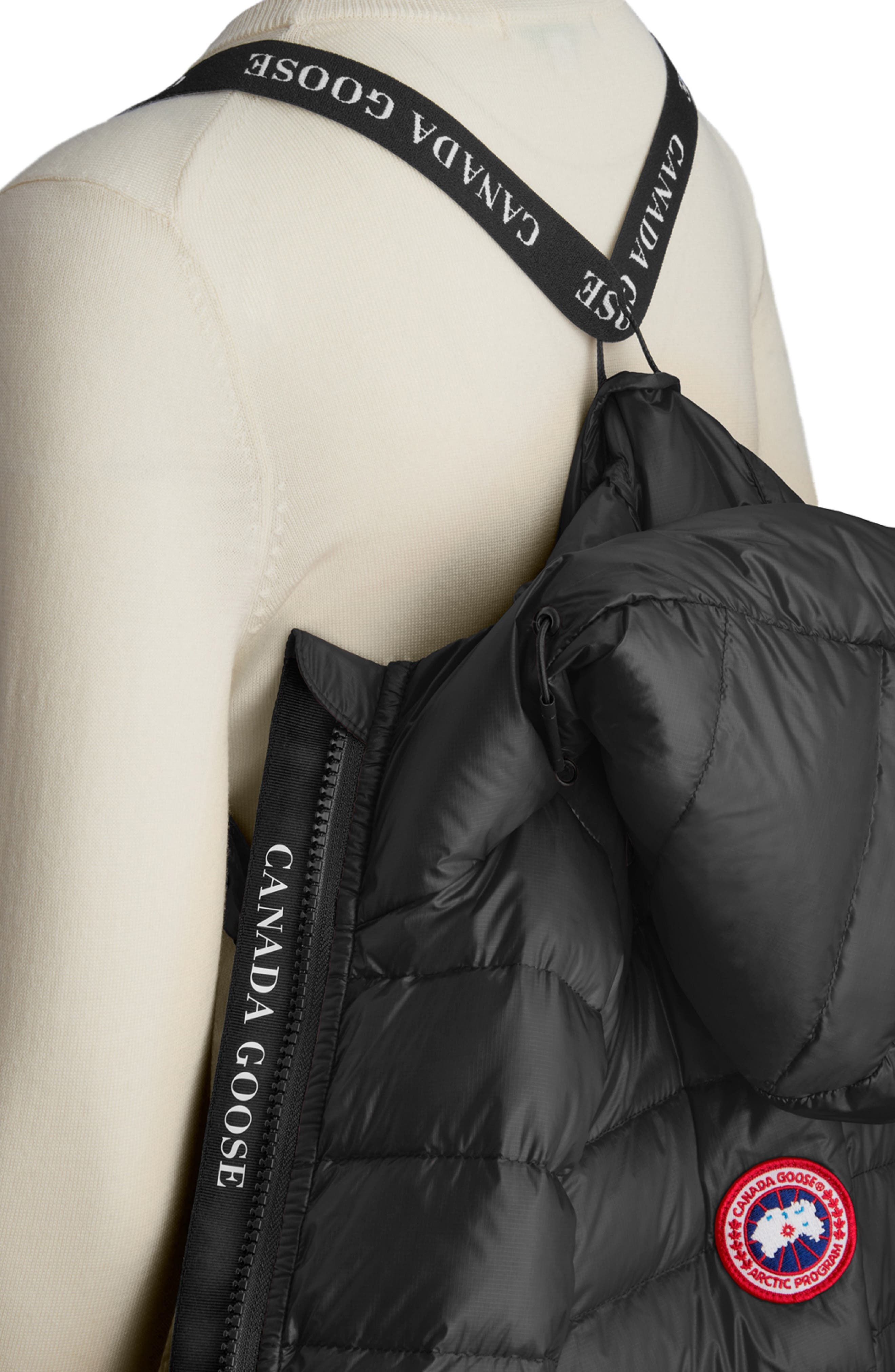 Canada Goose Cypress Packable Hooded 750-Fill-Power Down Puffer Coat in Black at Nordstrom - 6