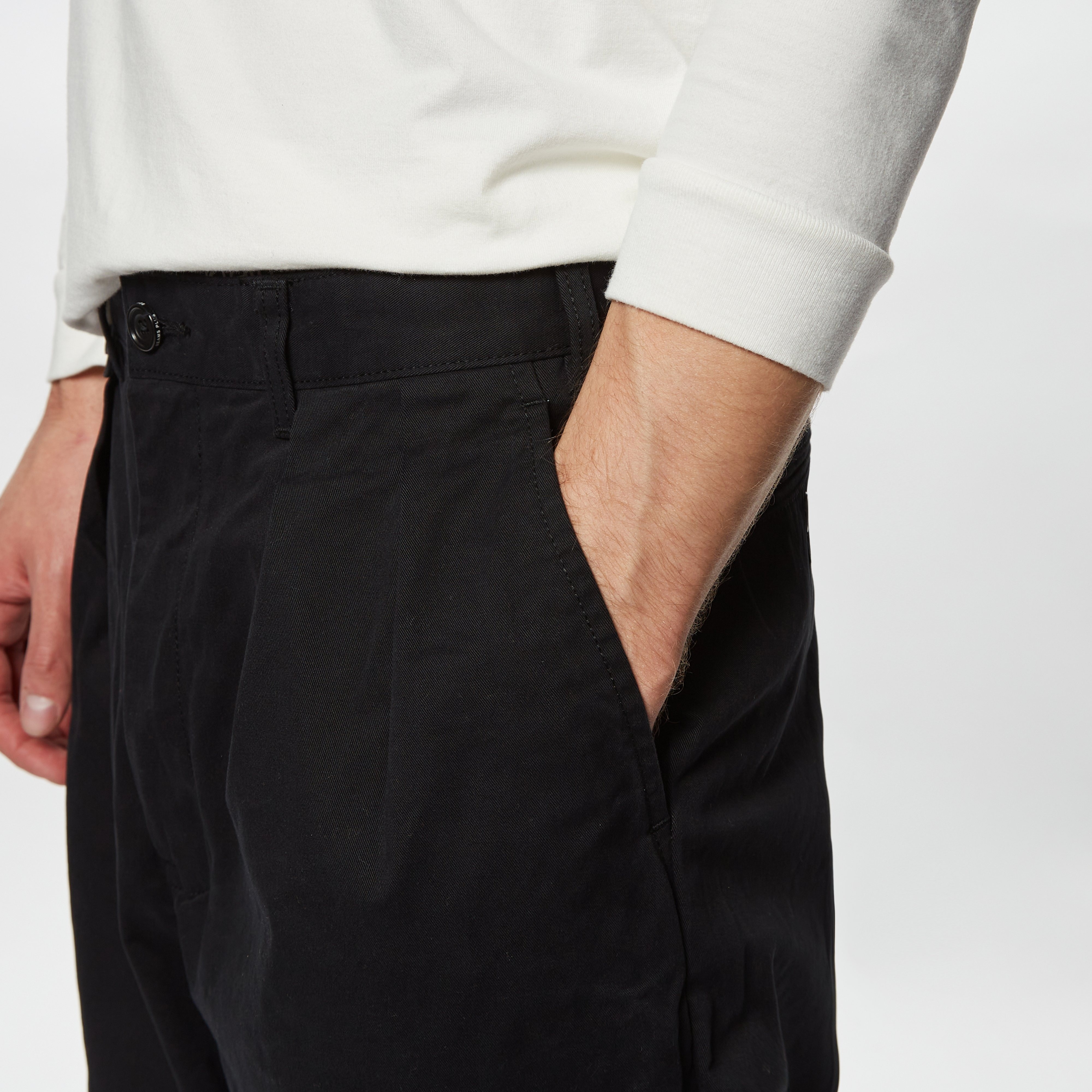Beams Plus 2 Pleat Twill Chino - 6