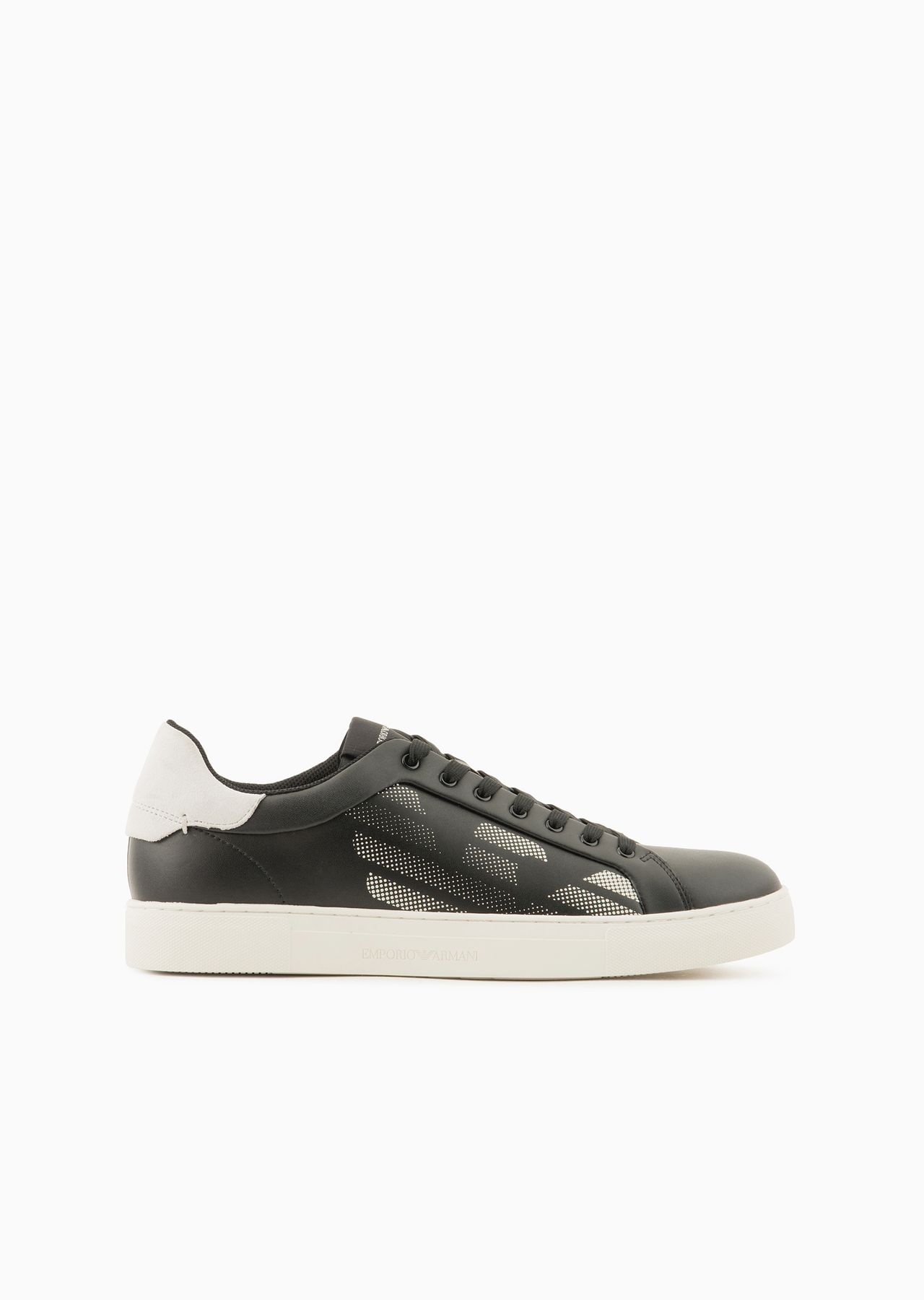ASV regenerated-leather sneakers with gradient eagle - 1