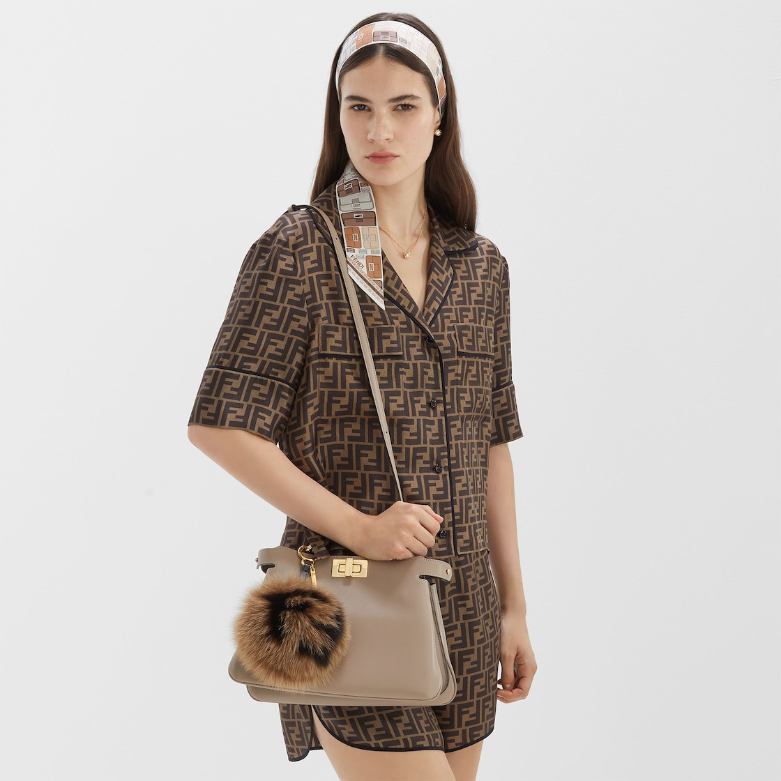 Multicolor fur charm - 3