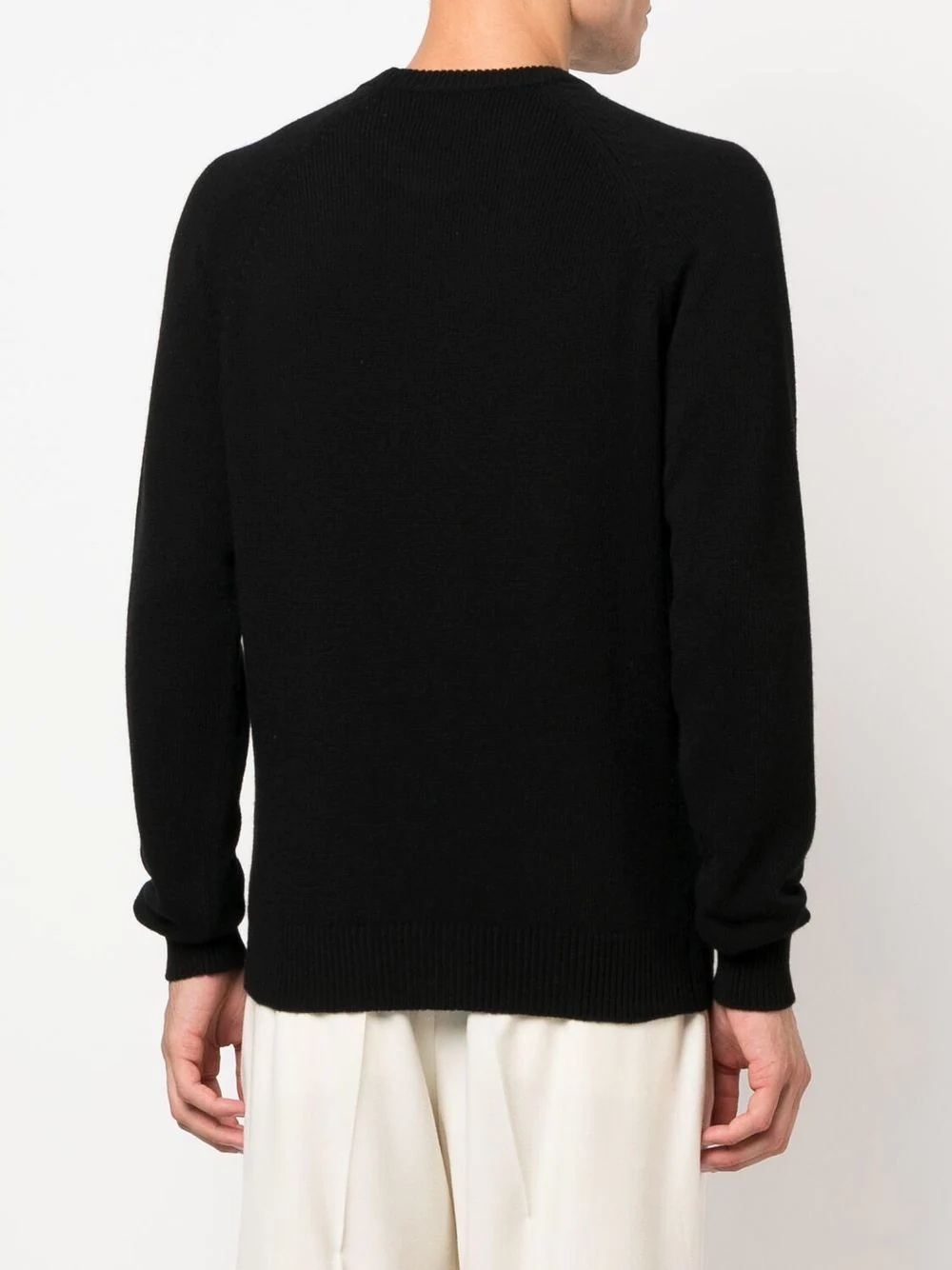 textured cashmere jumper - 4