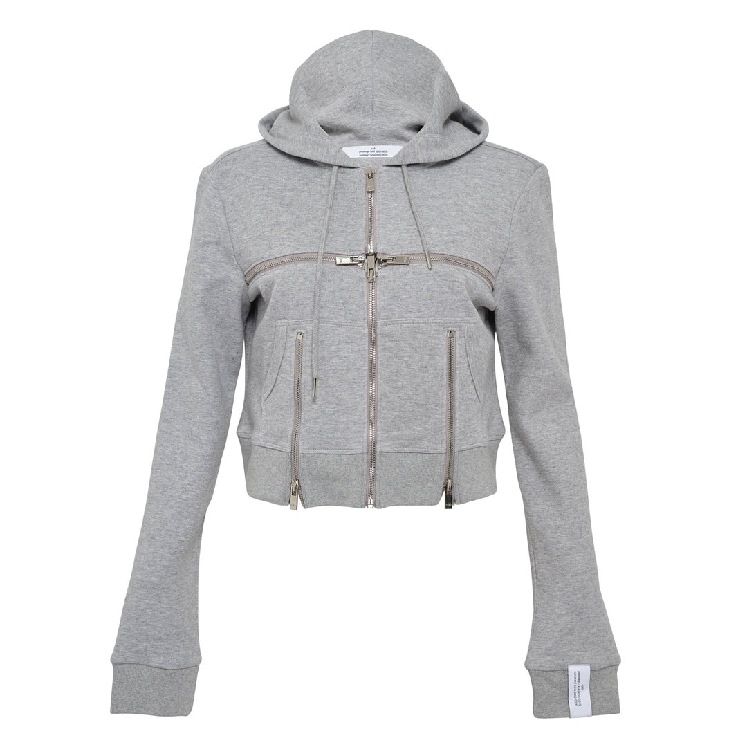 Broken Zip-Up Hoodie - 1
