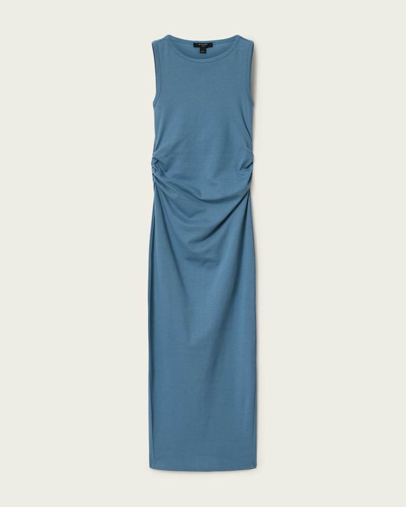 KATARINA BOAT NECK SLIM FIT MAXI DRESS 1