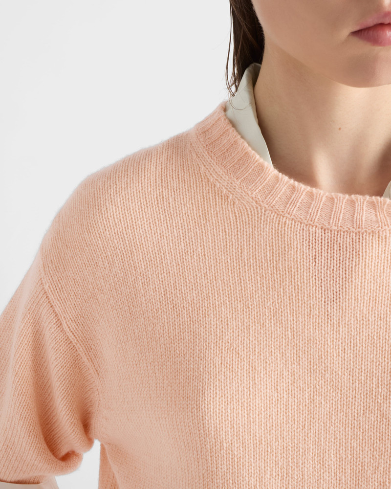 Wool and cashmere crew-neck sweater 4