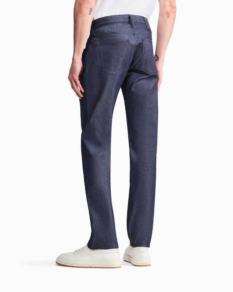 GIORGIO ARMANI STRETCH COTTON DENIM TWILL JEANS outlook