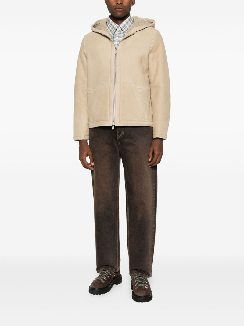 Yves Salomon hooded zip-up jacket outlook