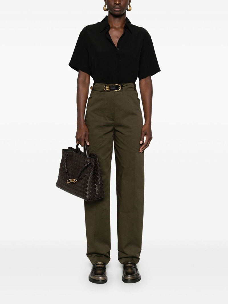 MATTEAU tapered-leg twill trousers outlook