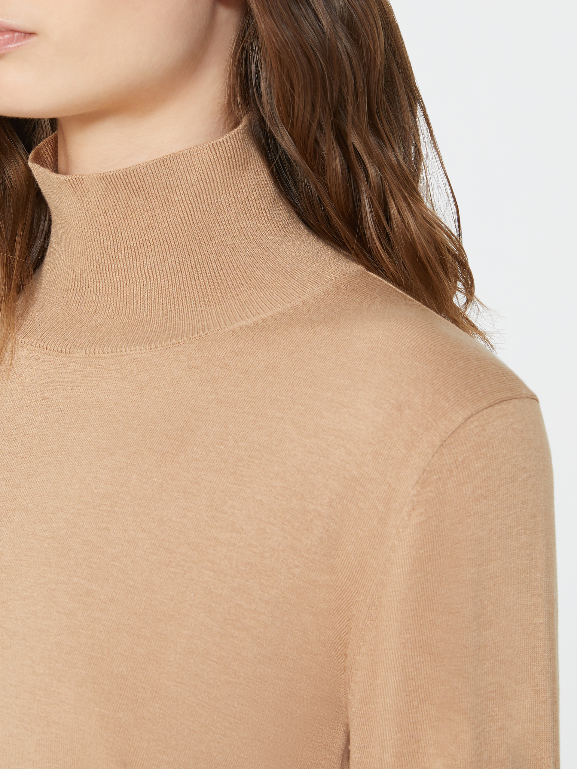 KIKU Wool and silk knit turtleneck - 6