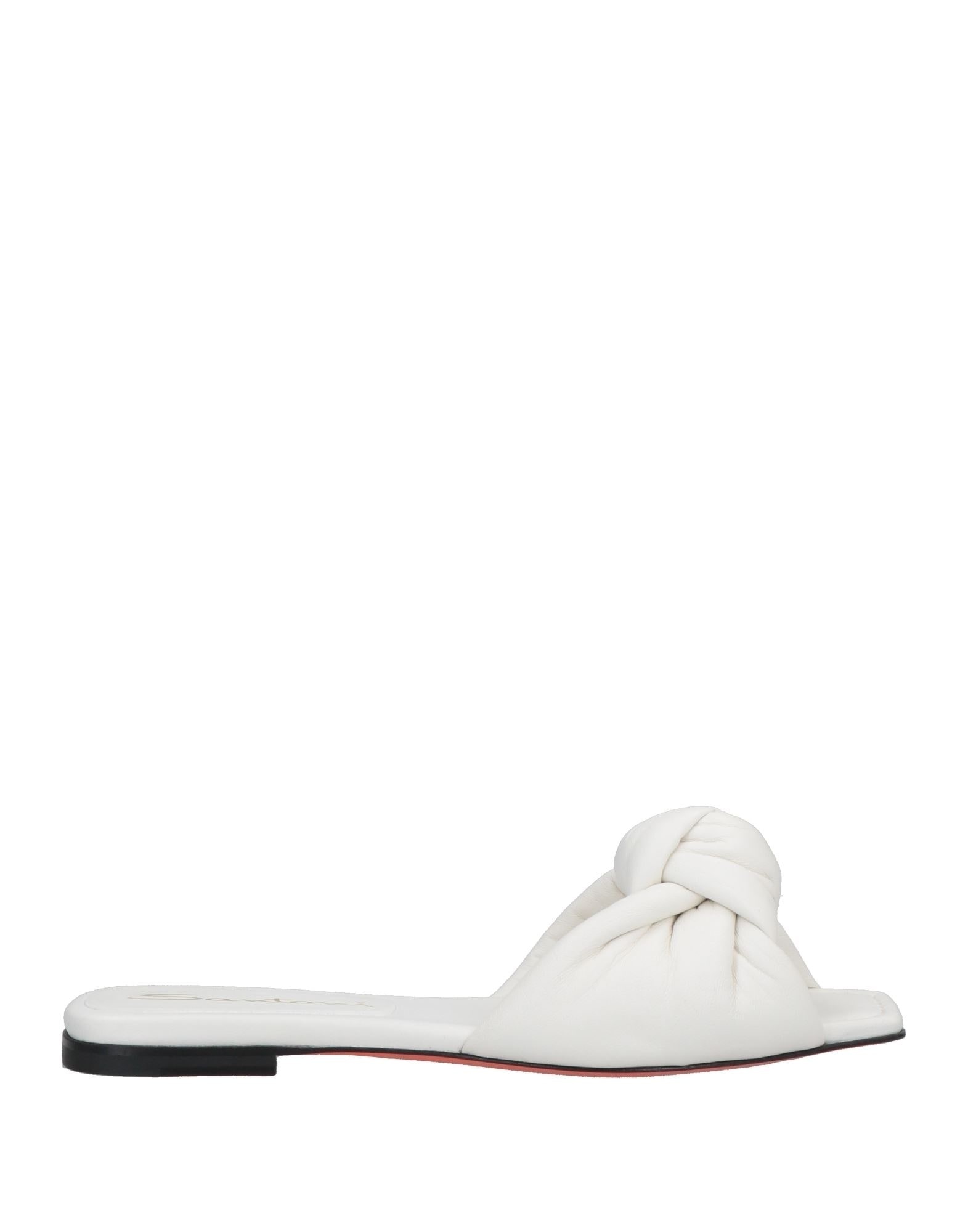 White Women's Sandals - 1