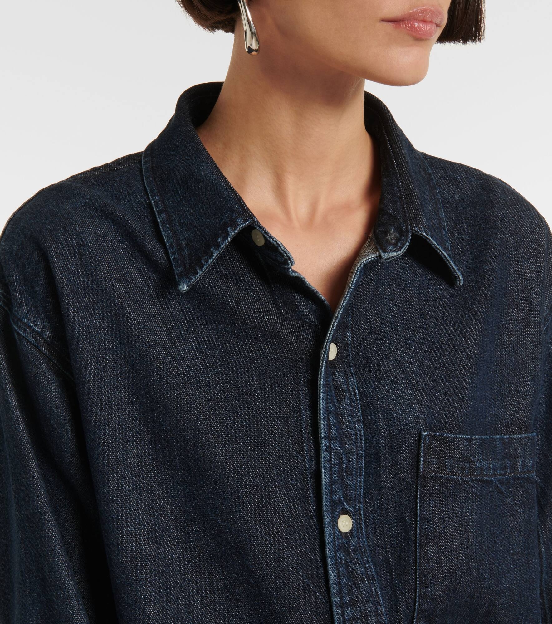 Kayla denim shirt - 4