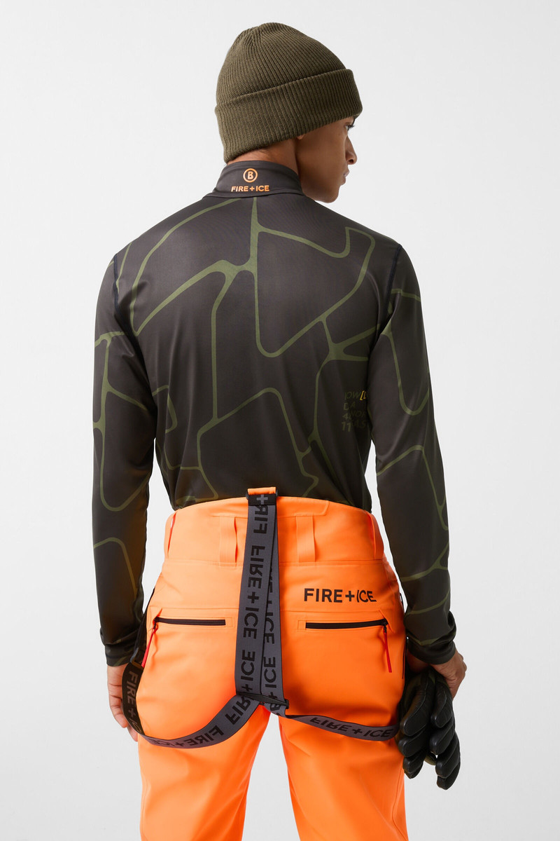 Pascal First layer in Black/Olive green 3