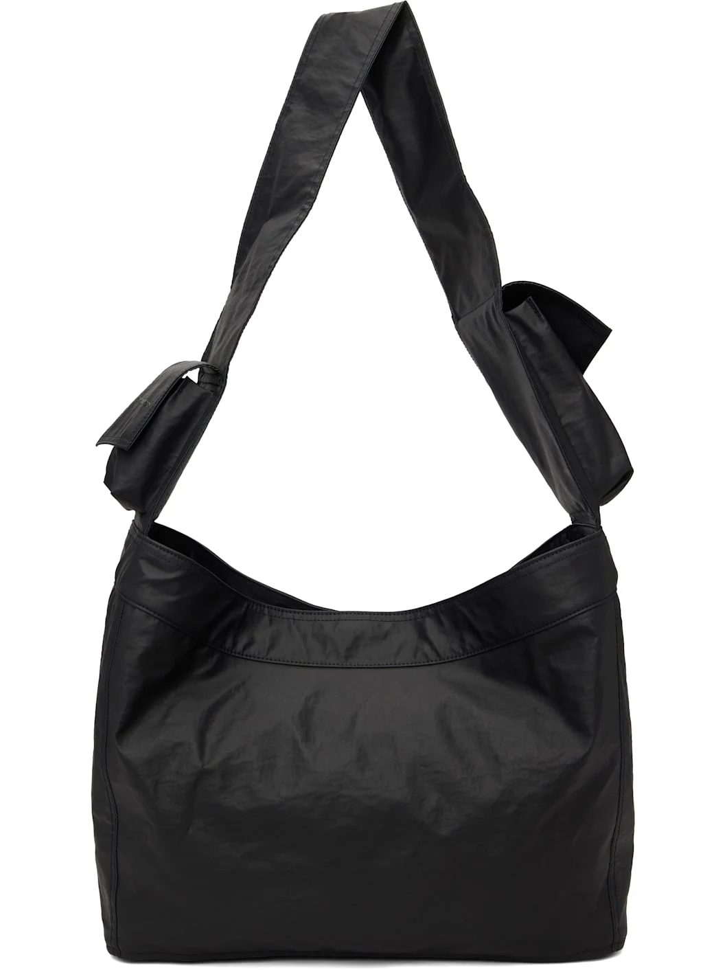 Black Newspaper L Bag - 1