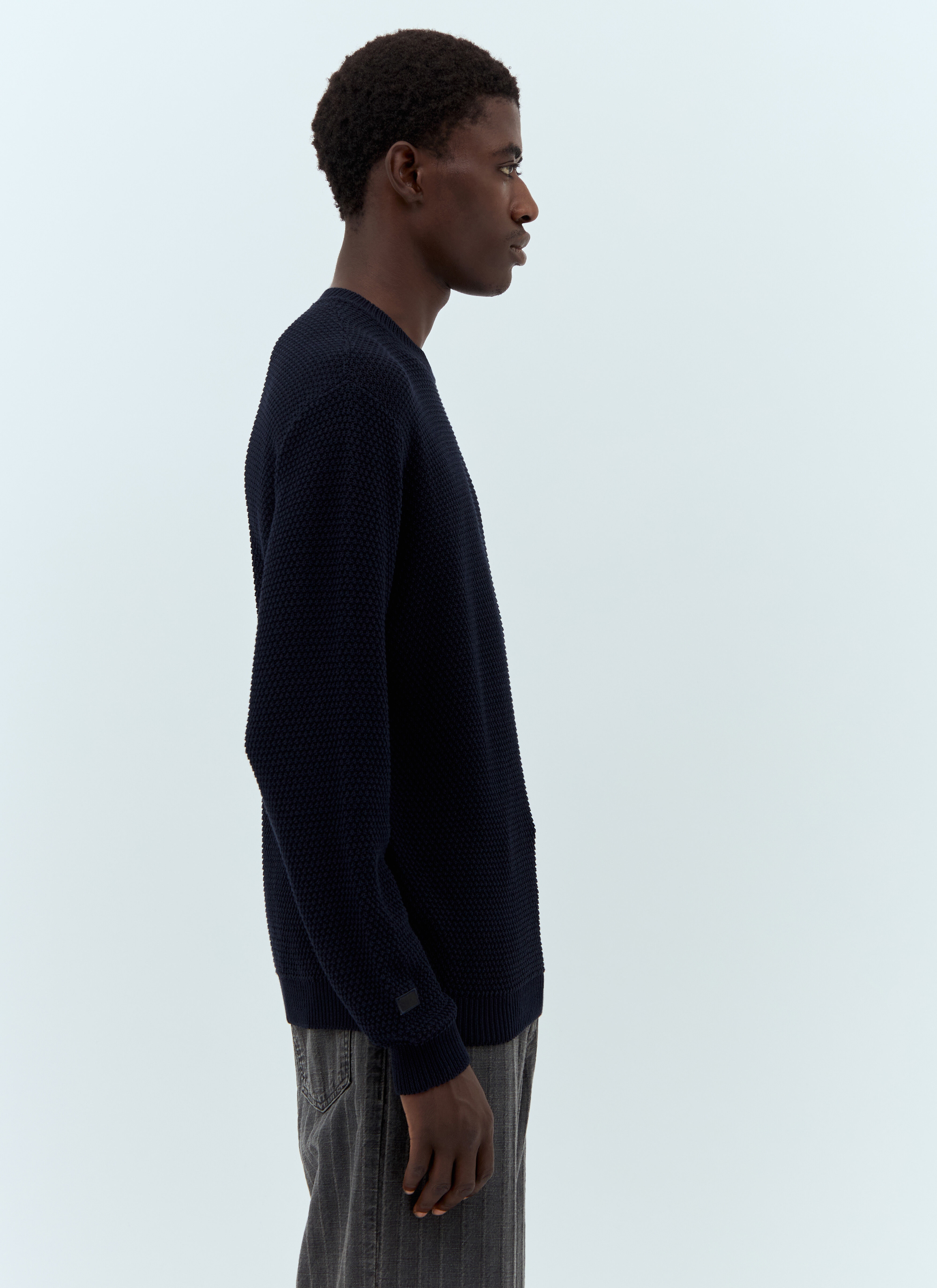 x JJJJound Waffle-Knit Sweater - 3