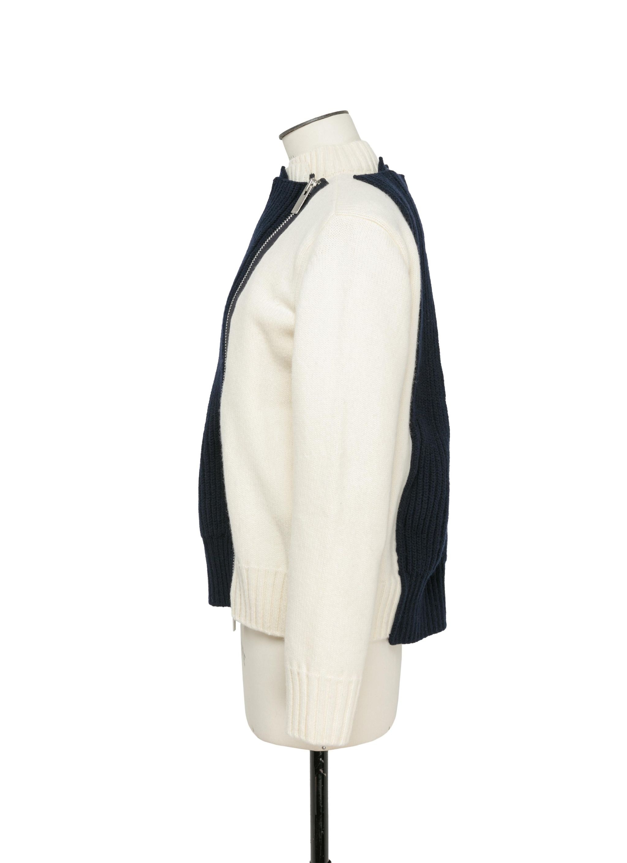 Wool Knit Blouson - 2